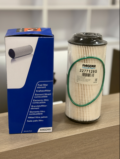 واردات فیلتر گازوئیل کوتاه داف یورو 6 برند پاکار کد فنی 2277128 DAF Euro 6 short diesel filter, brand paccar
